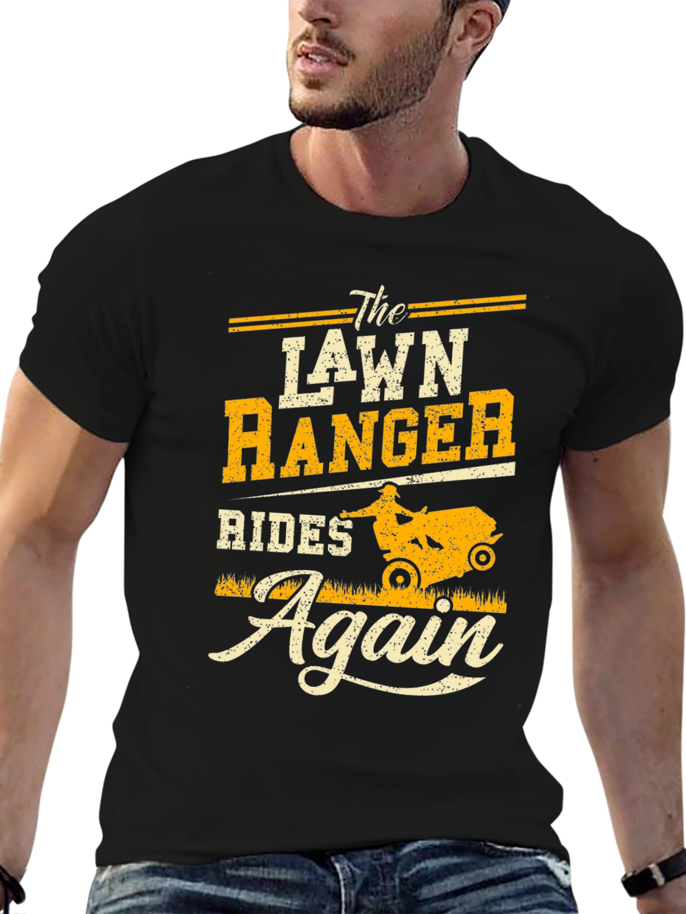 The Lawn Ranger Rides Again Graphic T-Shirt