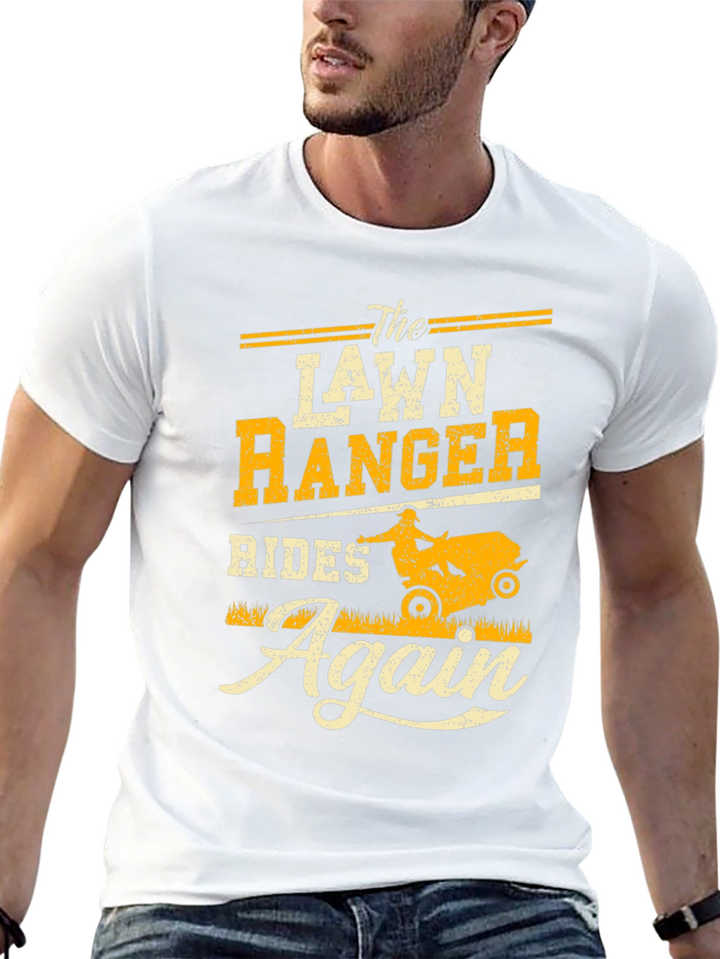 The Lawn Ranger Rides Again Graphic T-Shirt