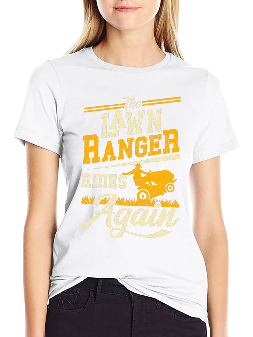 The Lawn Ranger Rides Again Graphic T-Shirt