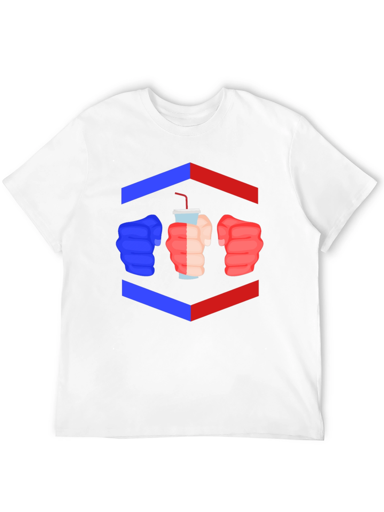 Drink Up T-Shirt - Fists Graphic Tee