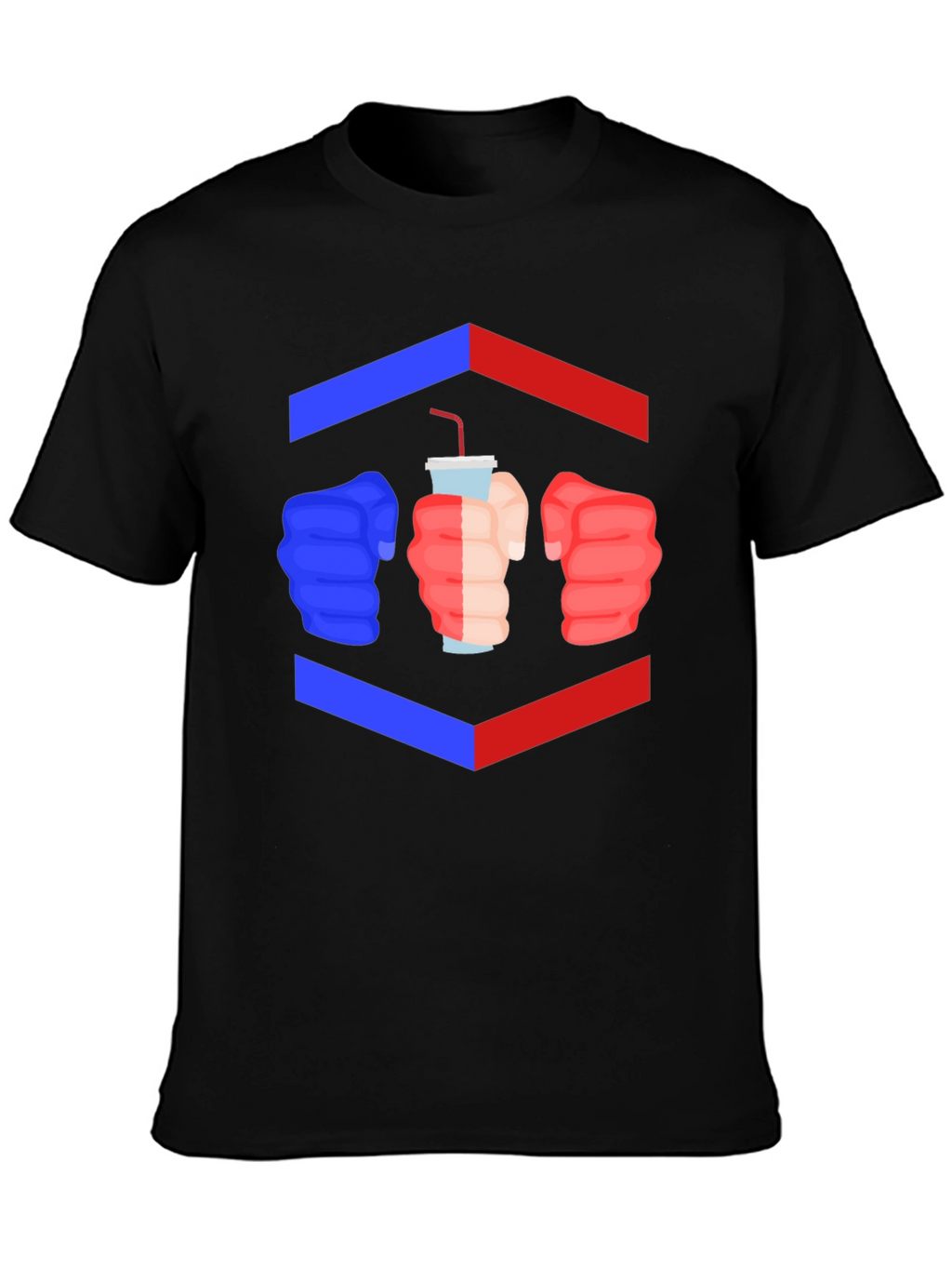 Drink Up T-Shirt - Fists Graphic Tee