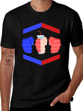 Drink Up T-Shirt - Fists Graphic Tee