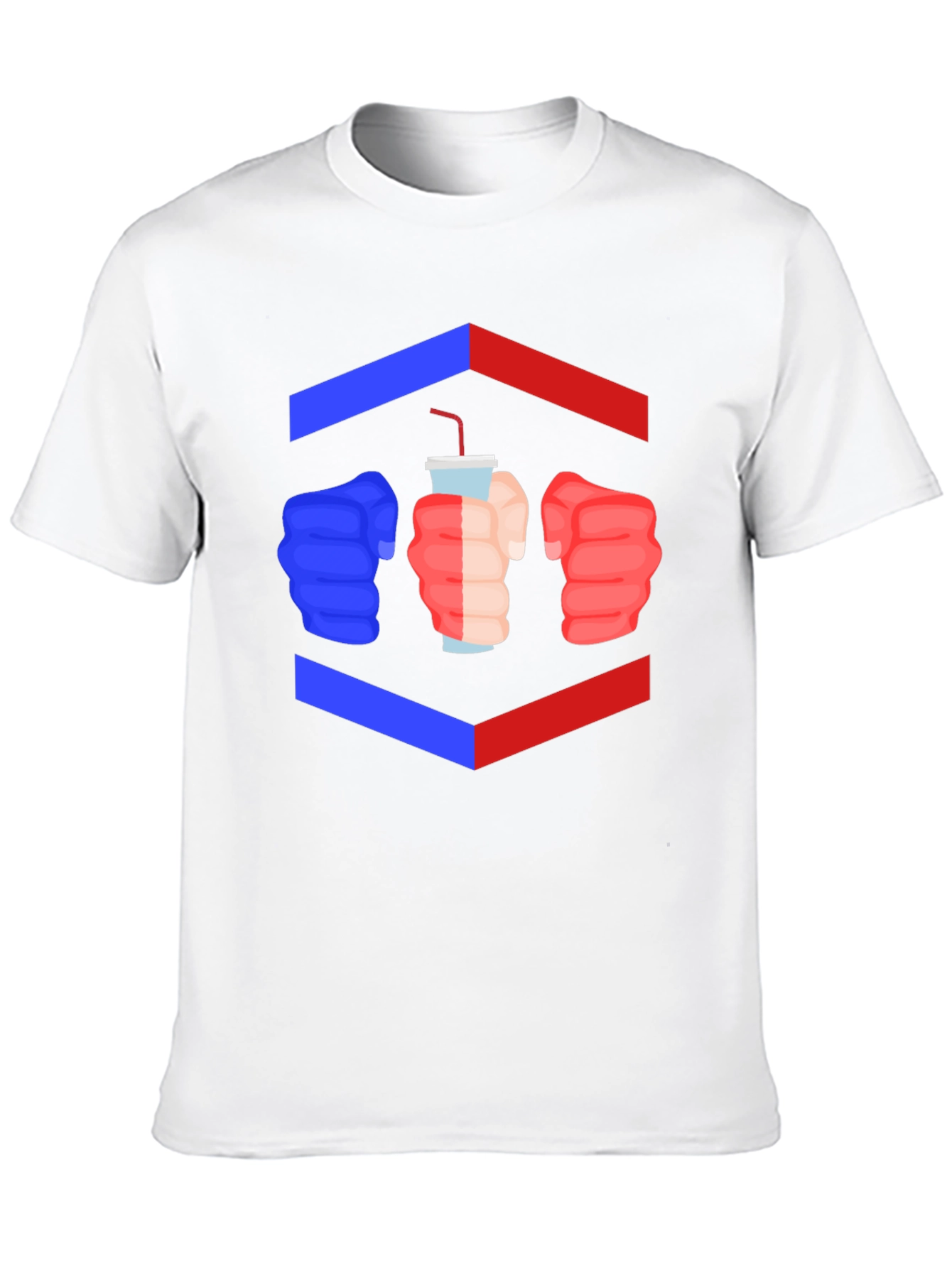 Drink Up T-Shirt - Fists Graphic Tee