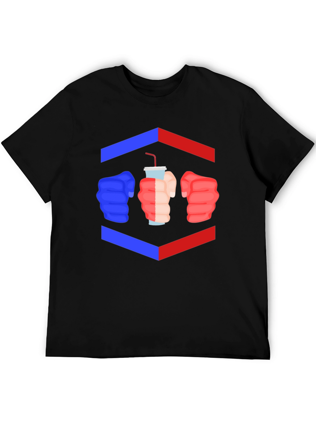 Drink Up T-Shirt - Fists Graphic Tee