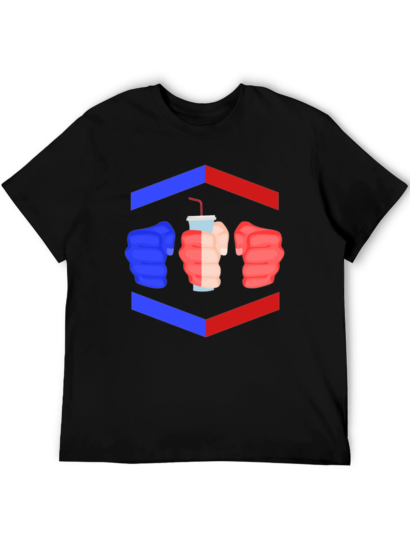 Drink Up T-Shirt - Fists Graphic Tee