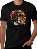 Blessed Be Graphic Tee - Black Cotton Blend