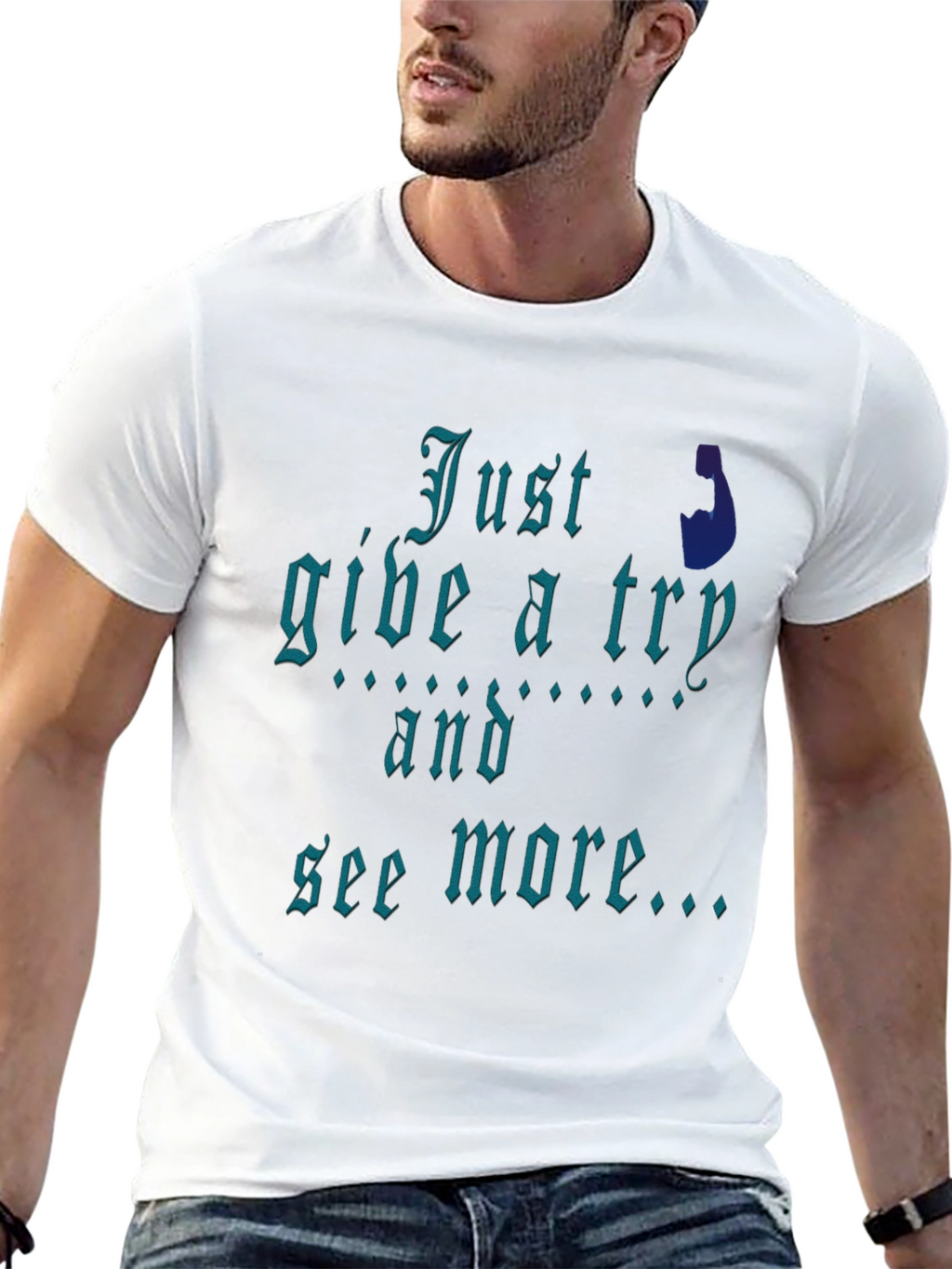 Just Give It A Try Graphic Tee