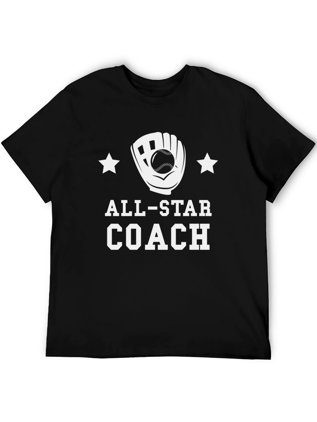 All-Star Coach Baseball Graphic T-Shirt