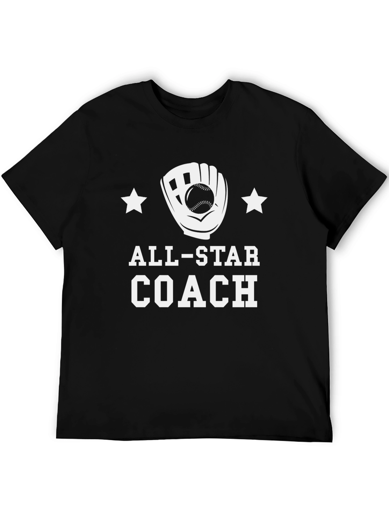 All-Star Coach Baseball Graphic T-Shirt