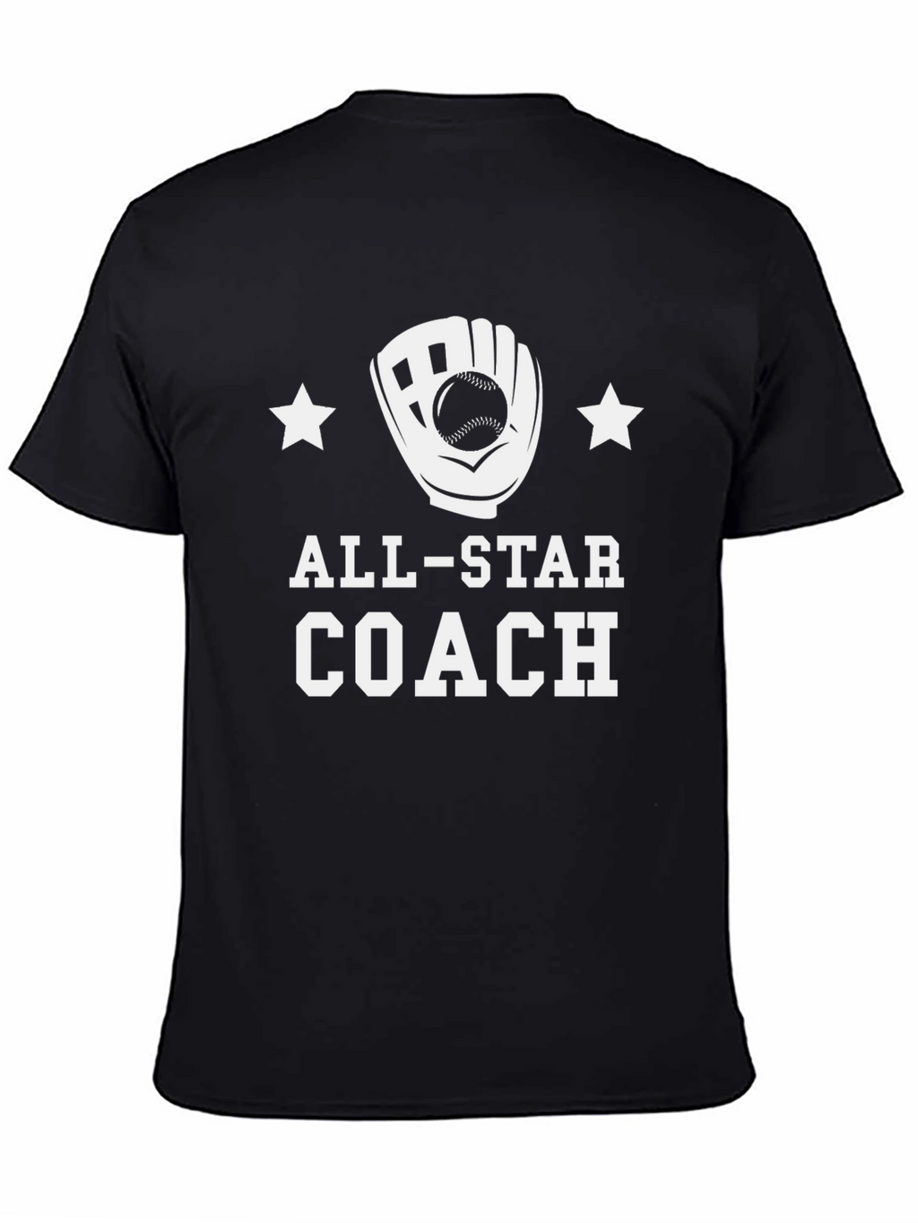 All-Star Coach Baseball Graphic T-Shirt
