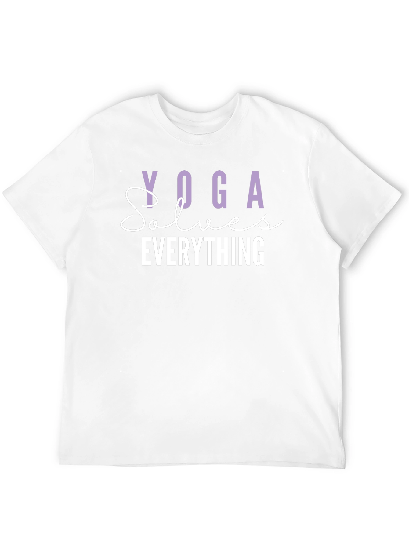 Yoga Solves Everything Graphic Tee