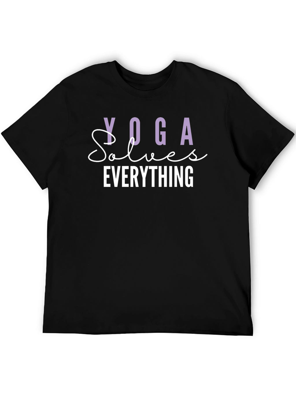 Yoga Solves Everything Graphic Tee