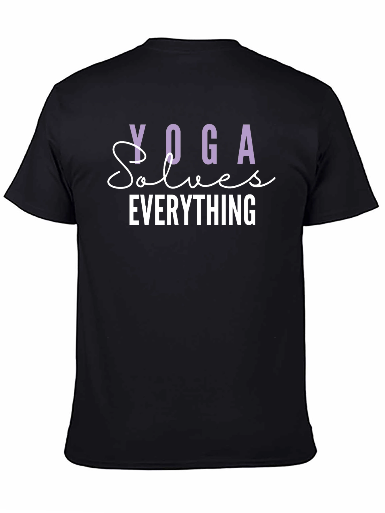 Yoga Solves Everything Graphic Tee