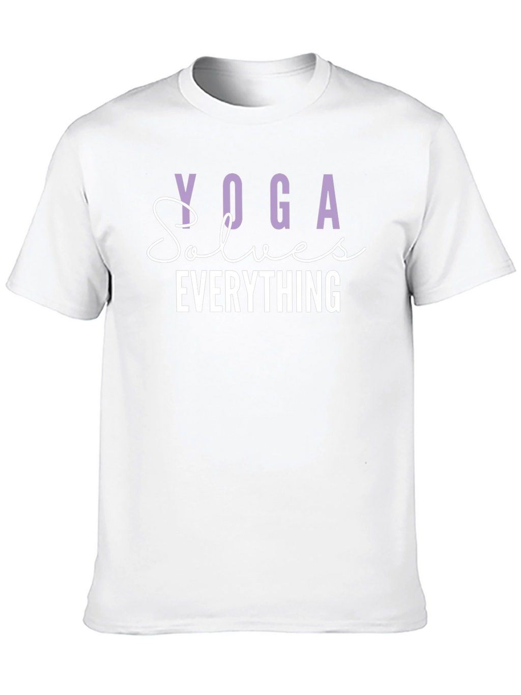 Yoga Solves Everything Graphic Tee