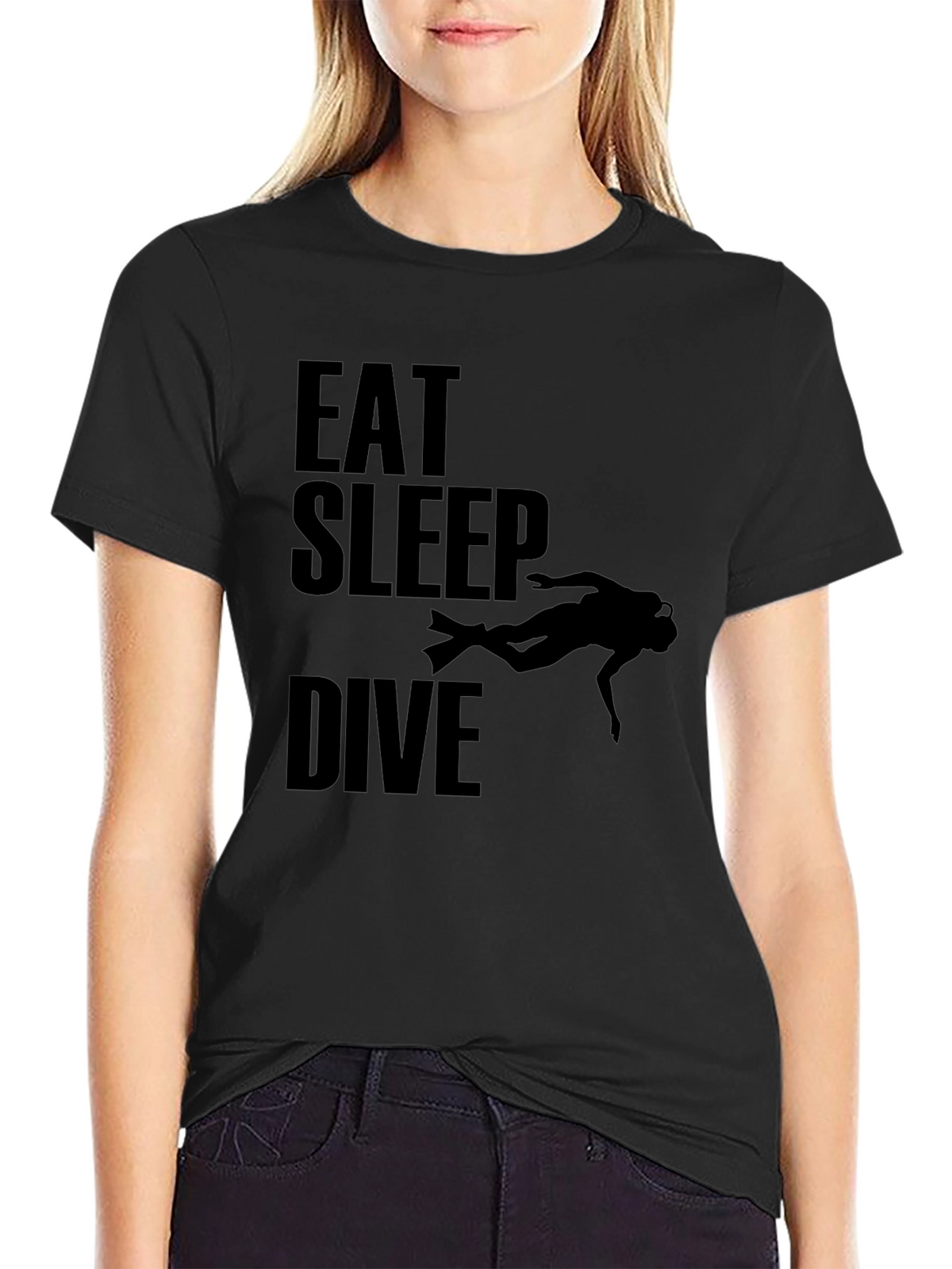 Eat Sleep Dive T-Shirt - Scuba Diving Apparel