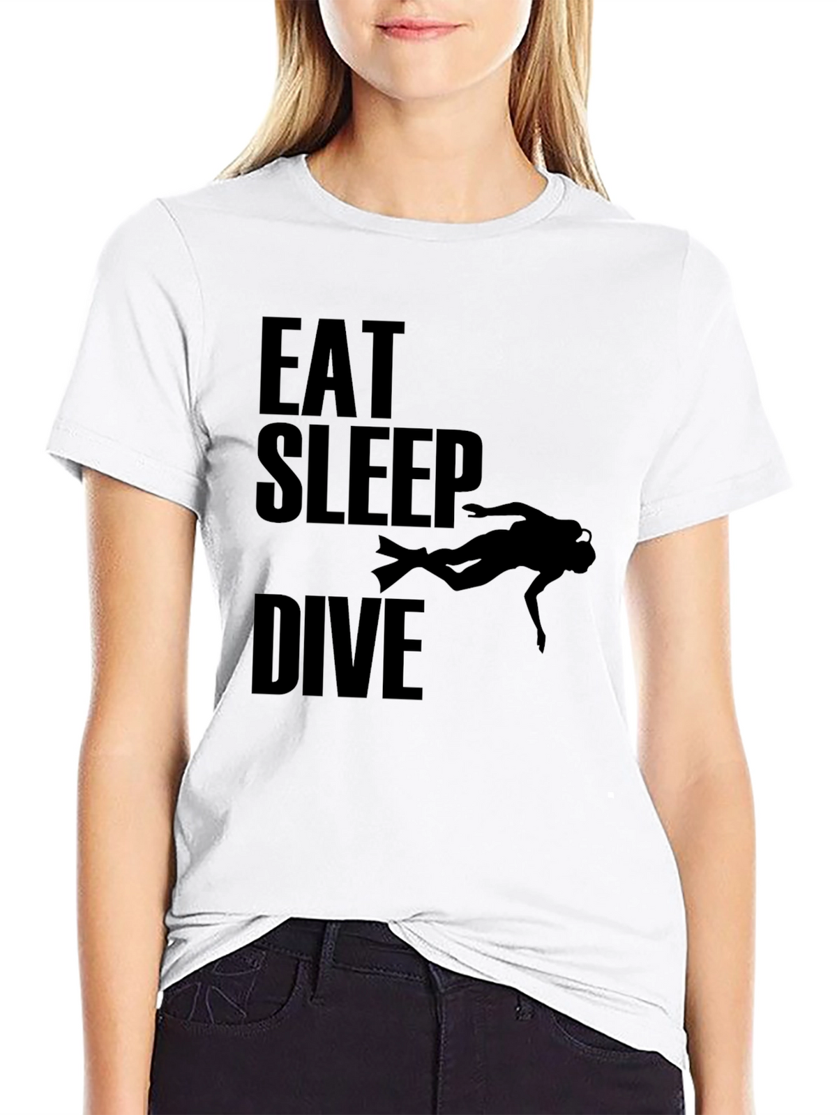 Eat Sleep Dive T-Shirt - Scuba Diving Apparel