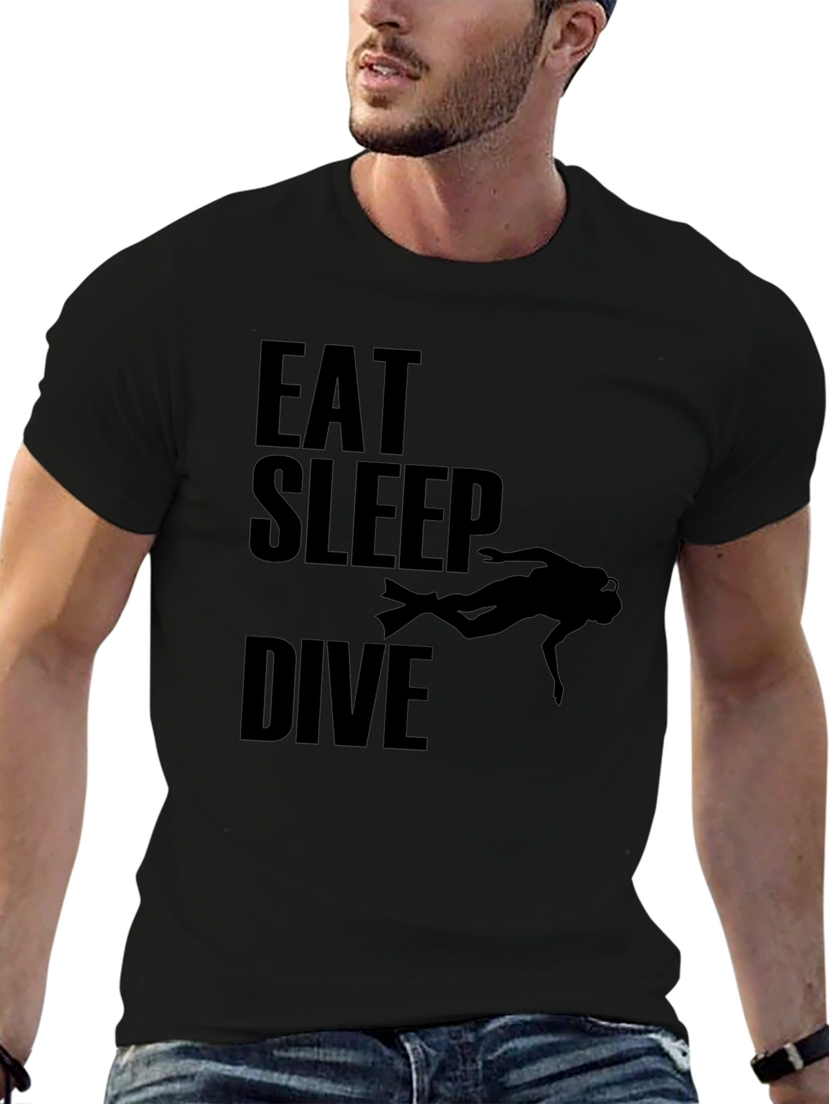 Eat Sleep Dive T-Shirt - Scuba Diving Apparel