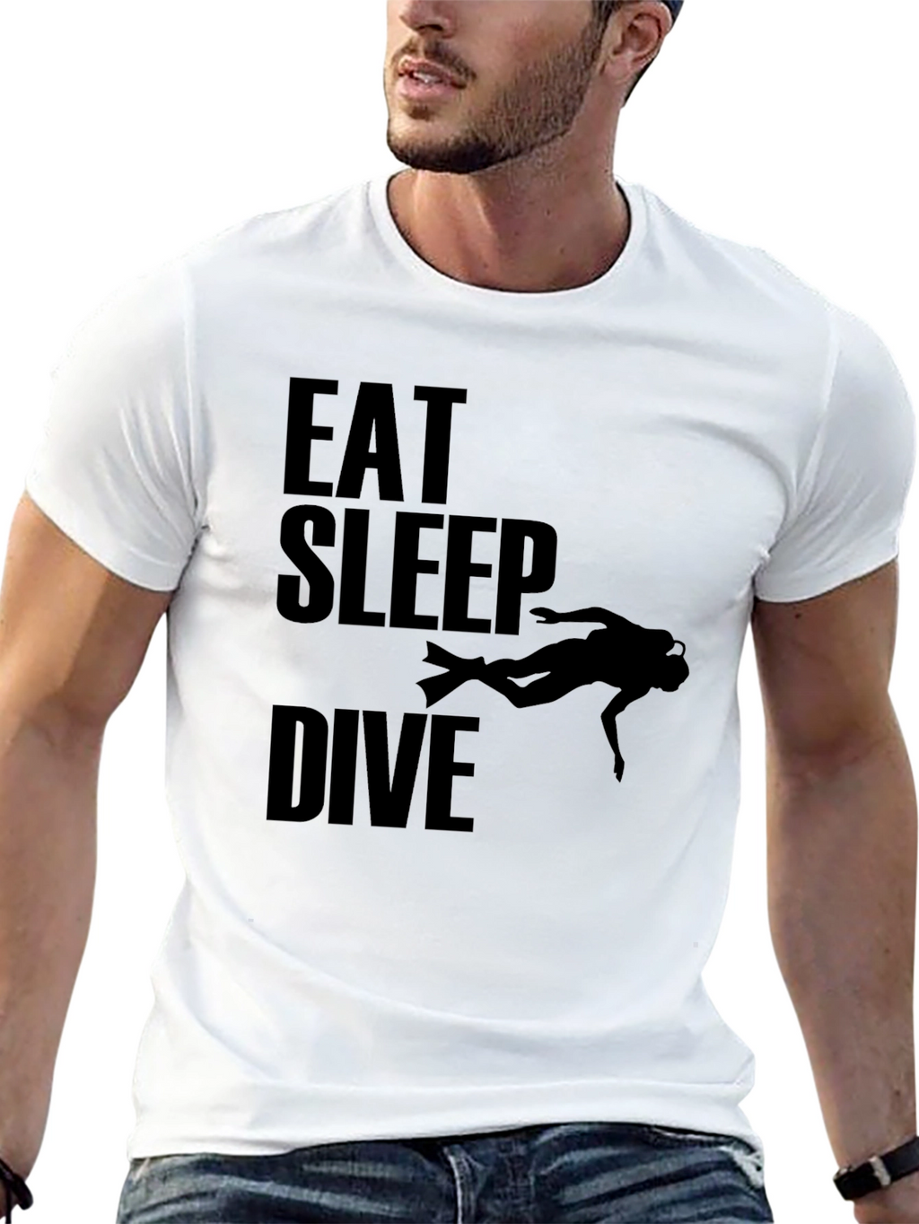 Eat Sleep Dive T-Shirt - Scuba Diving Apparel