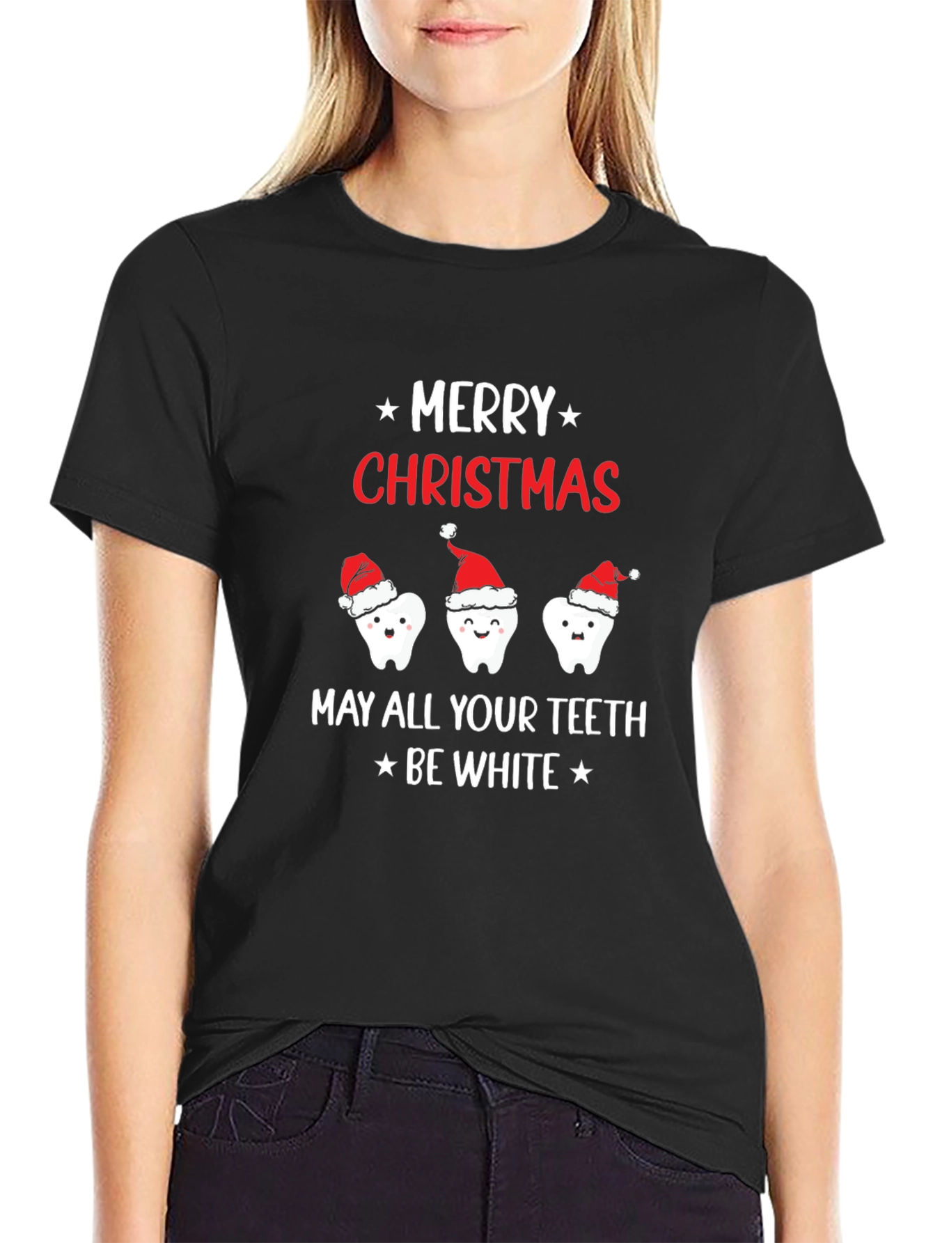 Merry Christmas Teeth T-Shirt