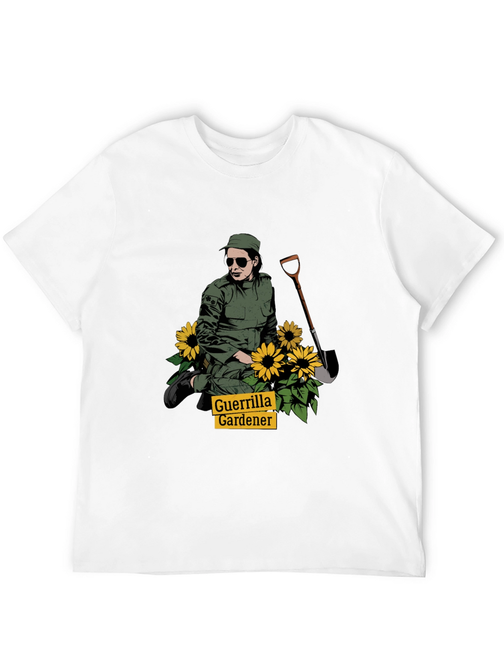 Guerrilla Gardener T-Shirt - Black Graphic Tee
