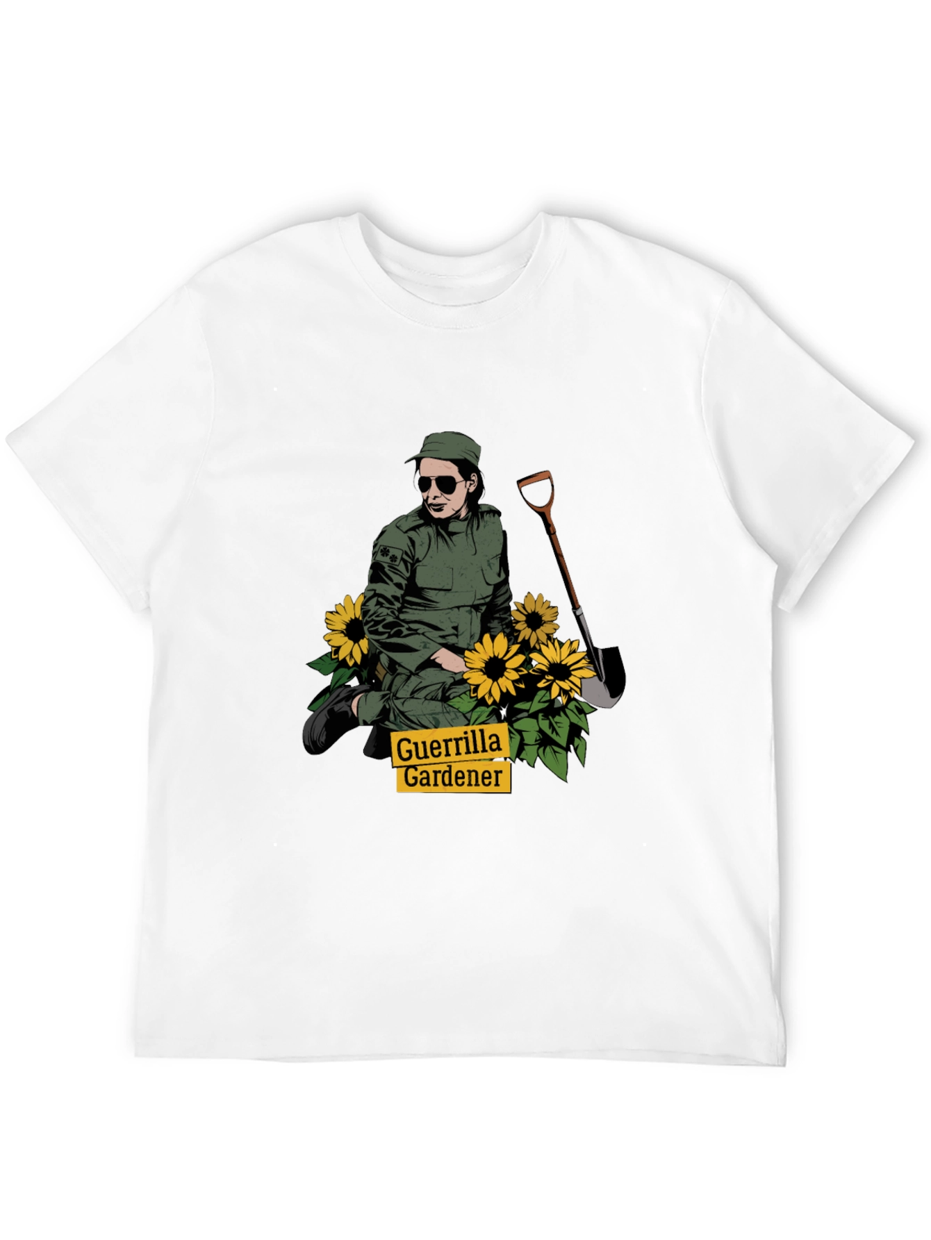 Guerrilla Gardener T-Shirt - Black Graphic Tee