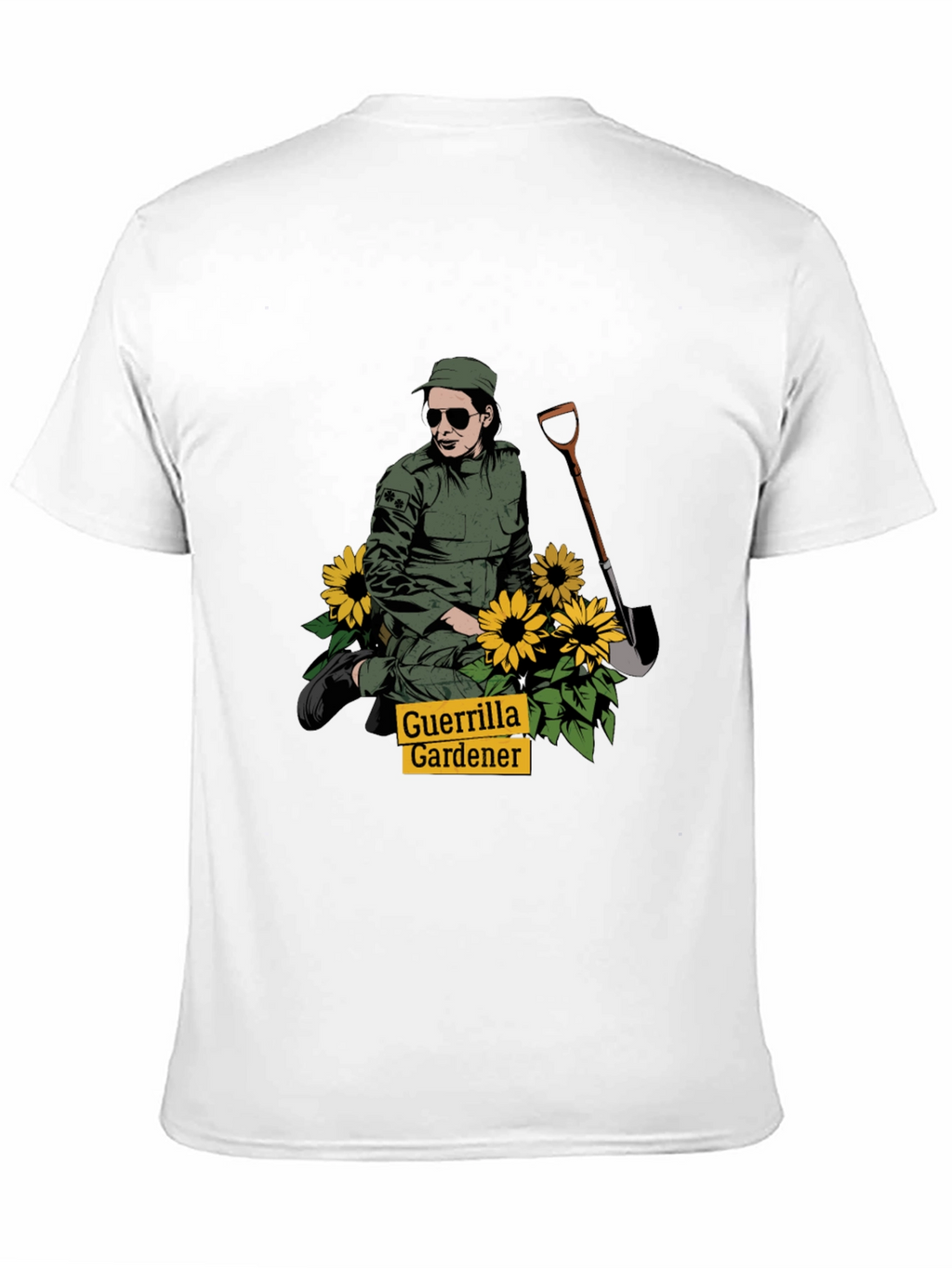 Guerrilla Gardener T-Shirt - Black Graphic Tee