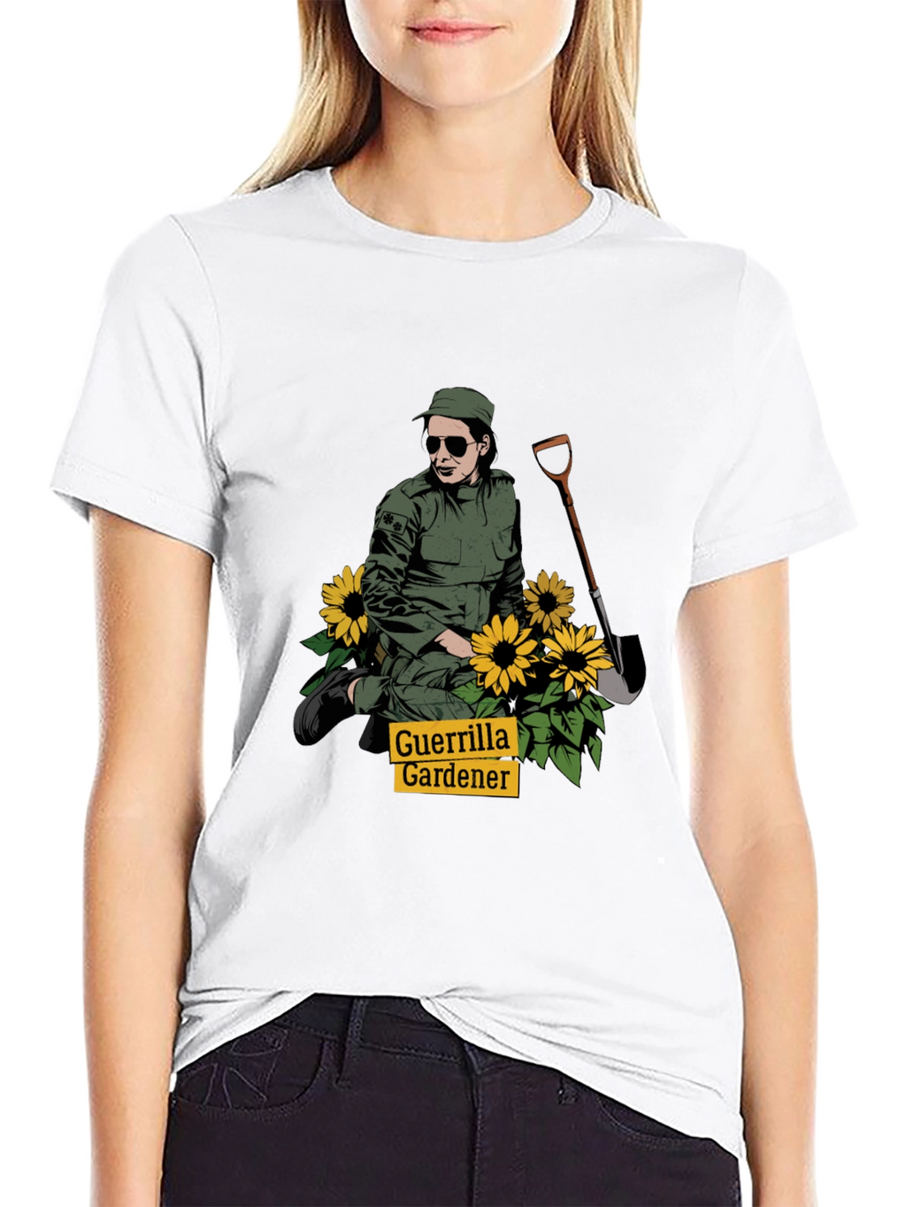 Guerrilla Gardener T-Shirt - Black Graphic Tee