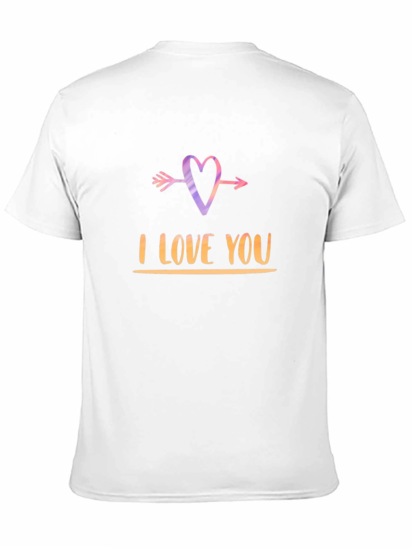 I Love You Graphic Tee - Black