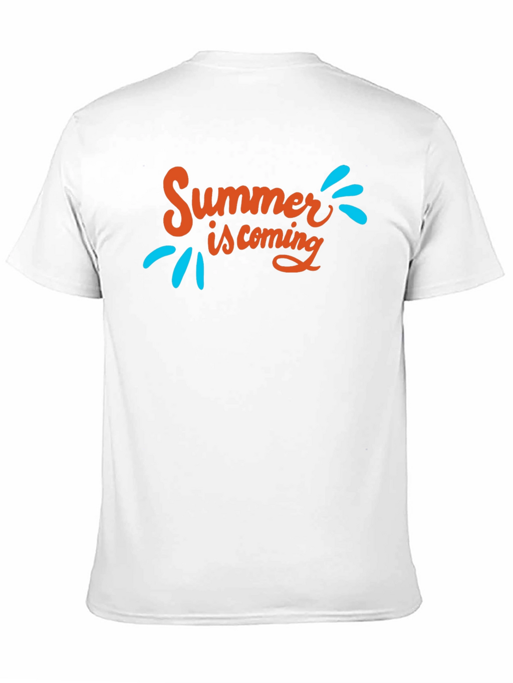 Summer is Coming Graphic Tee - Black T-Shirt