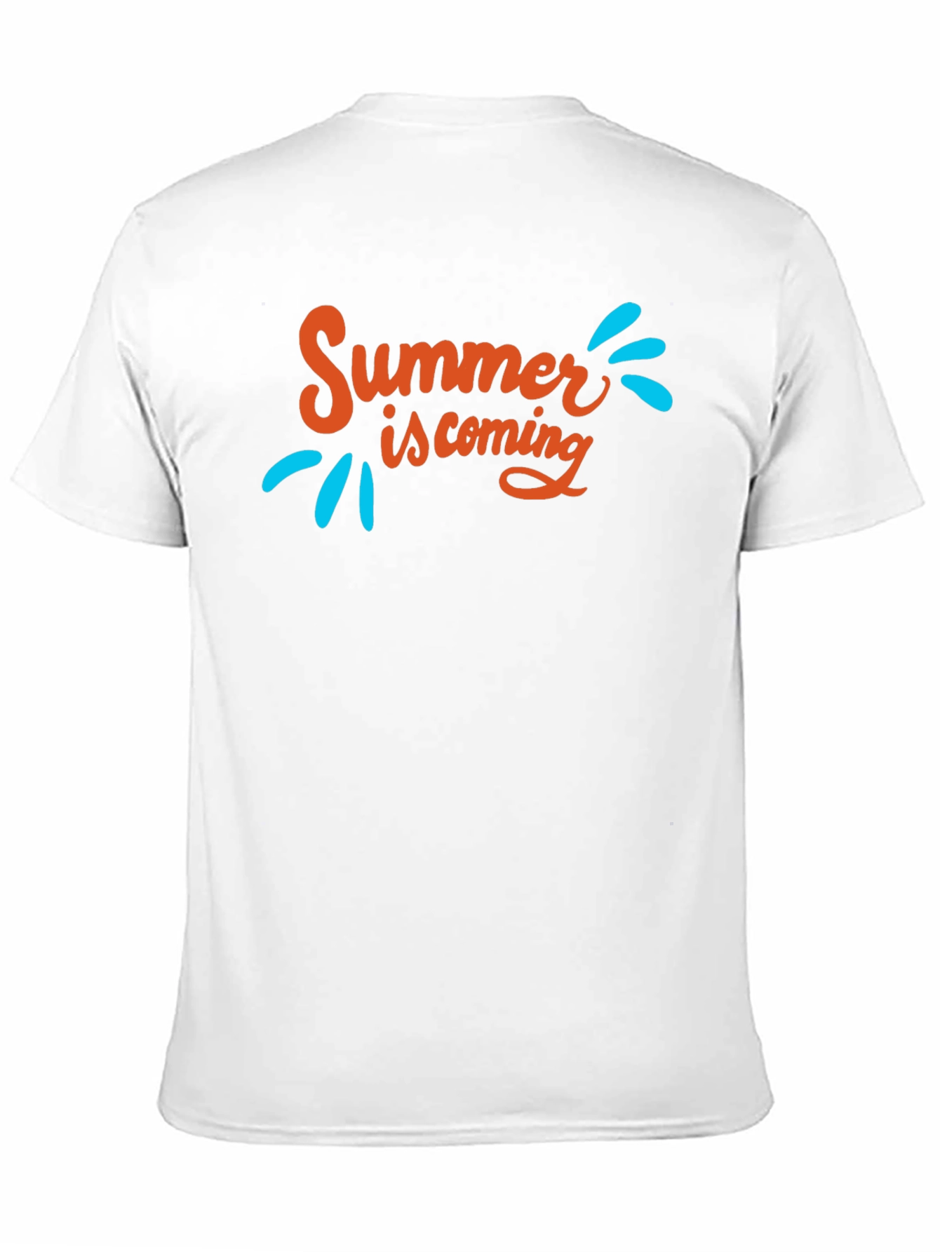 Summer is Coming Graphic Tee - Black T-Shirt