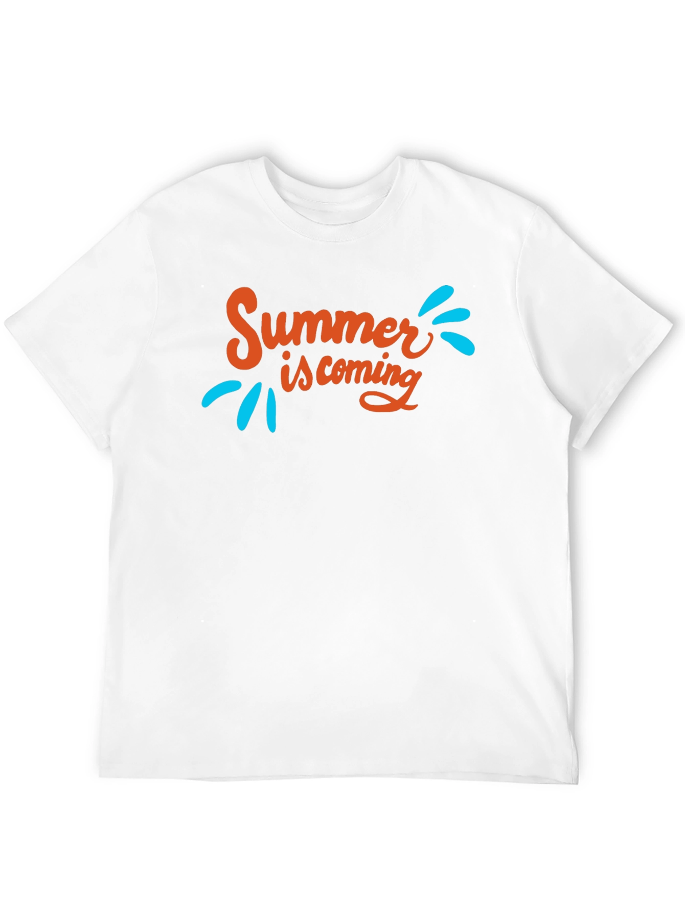 Summer is Coming Graphic Tee - Black T-Shirt