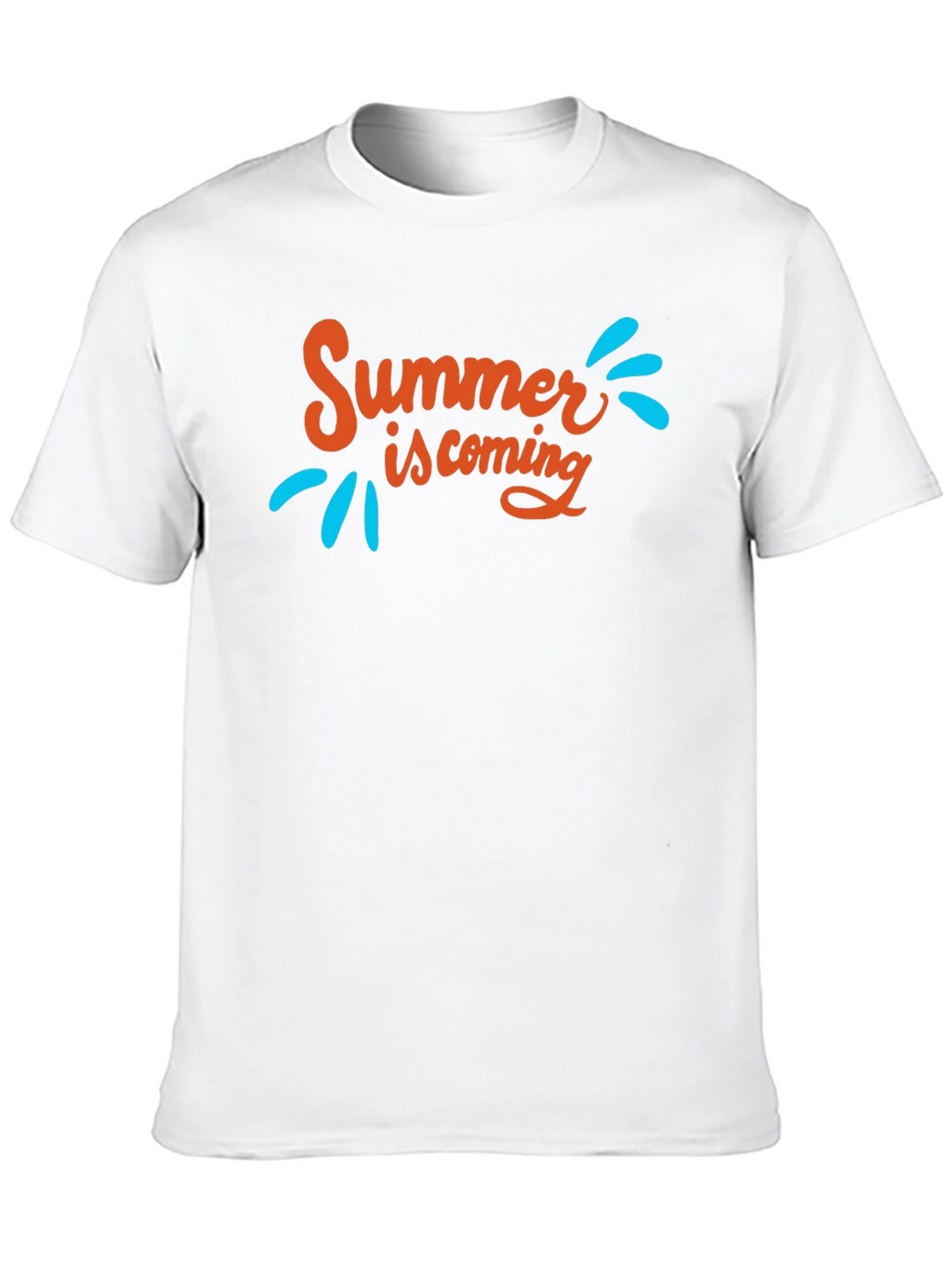 Summer is Coming Graphic Tee - Black T-Shirt