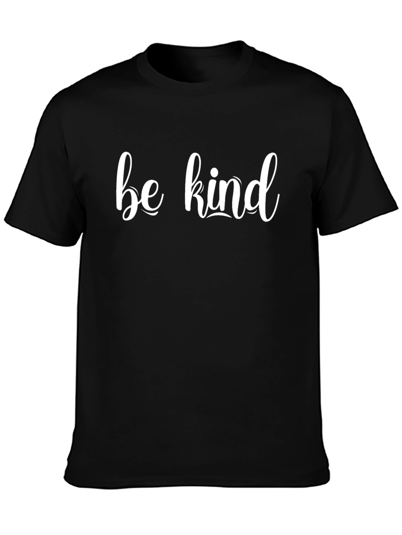 Be Kind Graphic Tee - Black Casual Shirt