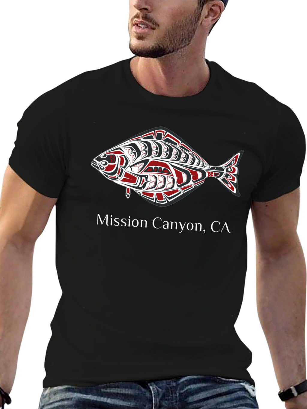 Mission Canyon Fish Graphic Tee