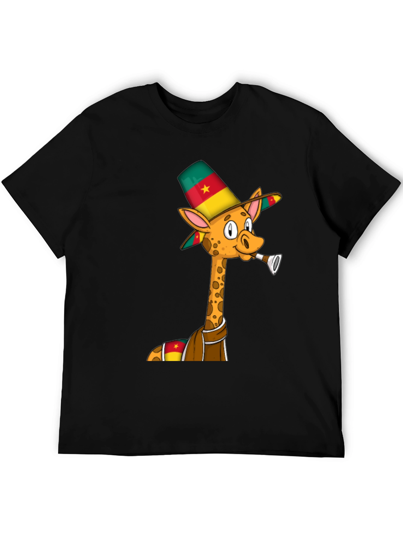 Cameroon Giraffe T-Shirt - Fun & Festive!