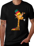Cameroon Giraffe T-Shirt - Fun & Festive!