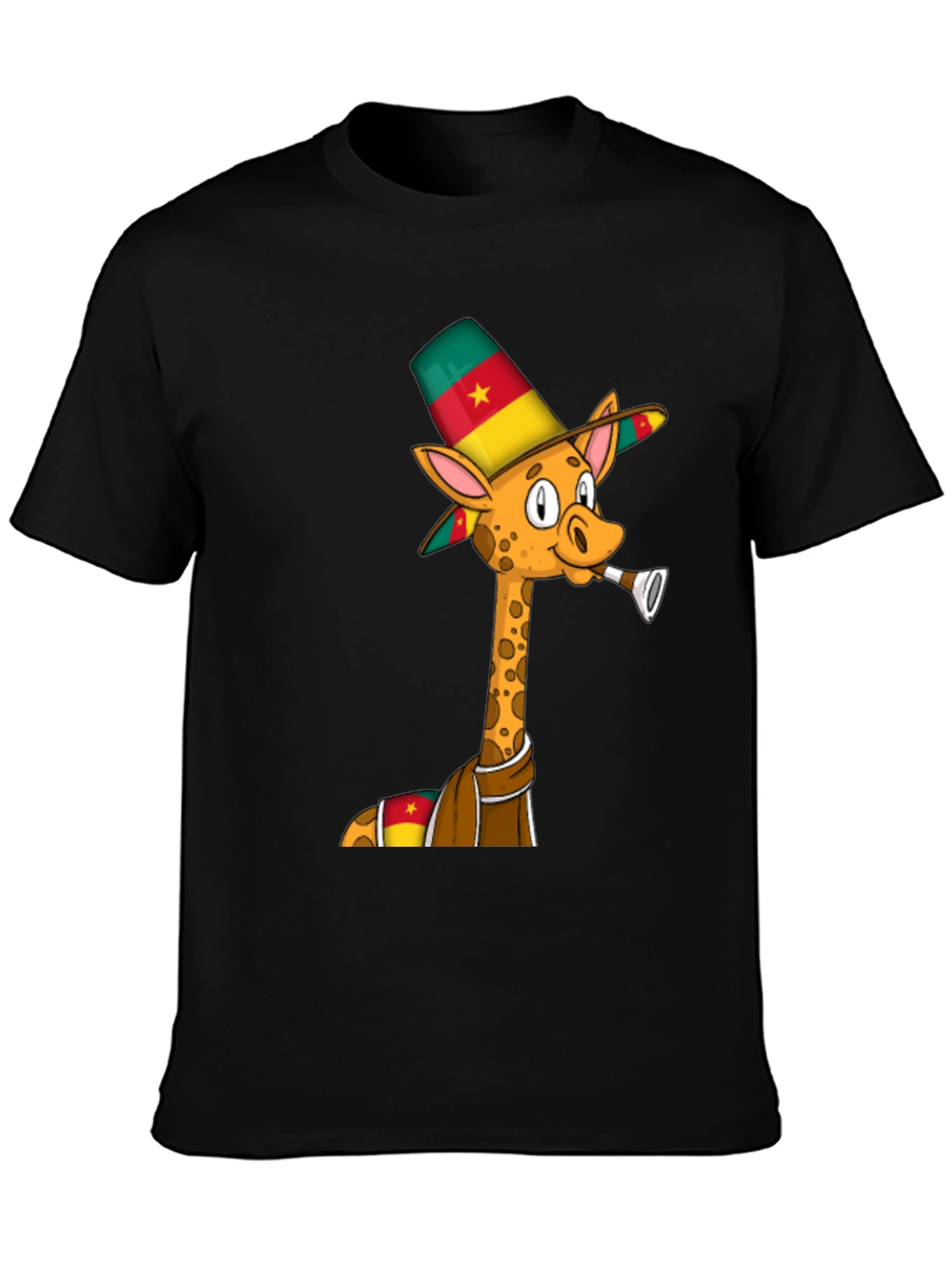 Cameroon Giraffe T-Shirt - Fun & Festive!