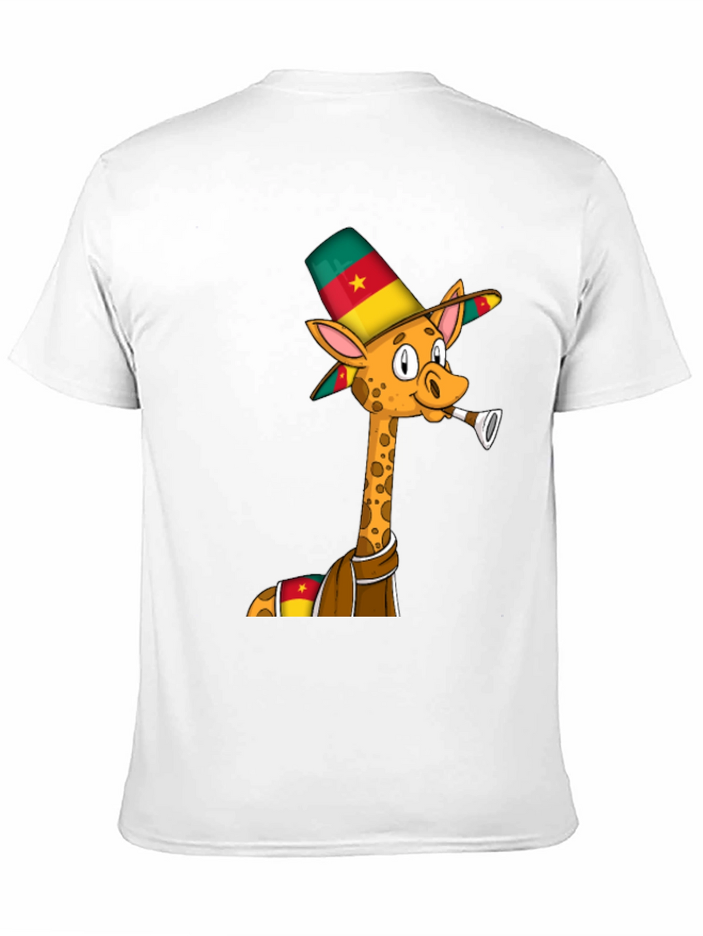 Cameroon Giraffe T-Shirt - Fun & Festive!