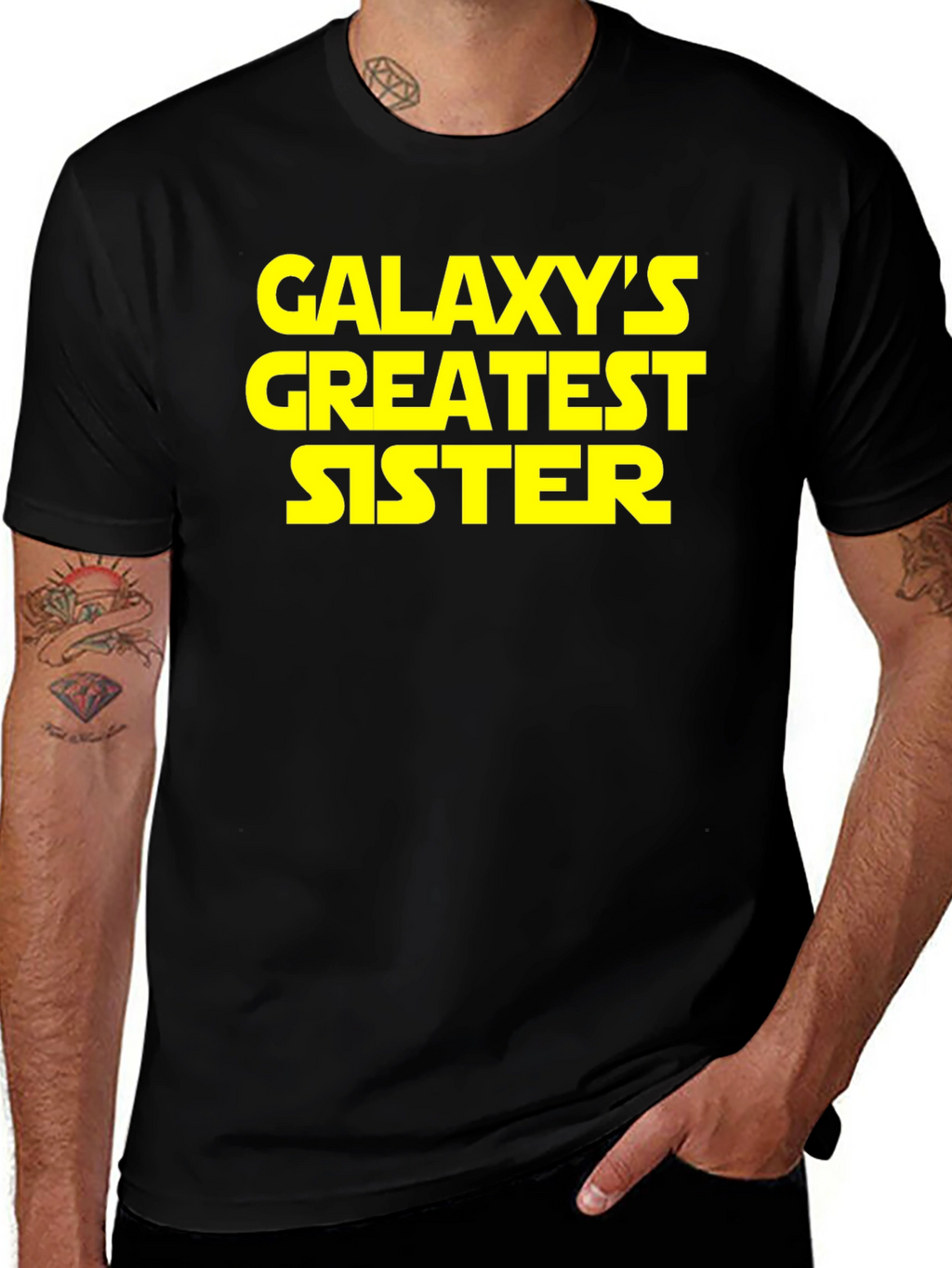 Galaxys Greatest Sister T-Shirt - Gift for Sisters