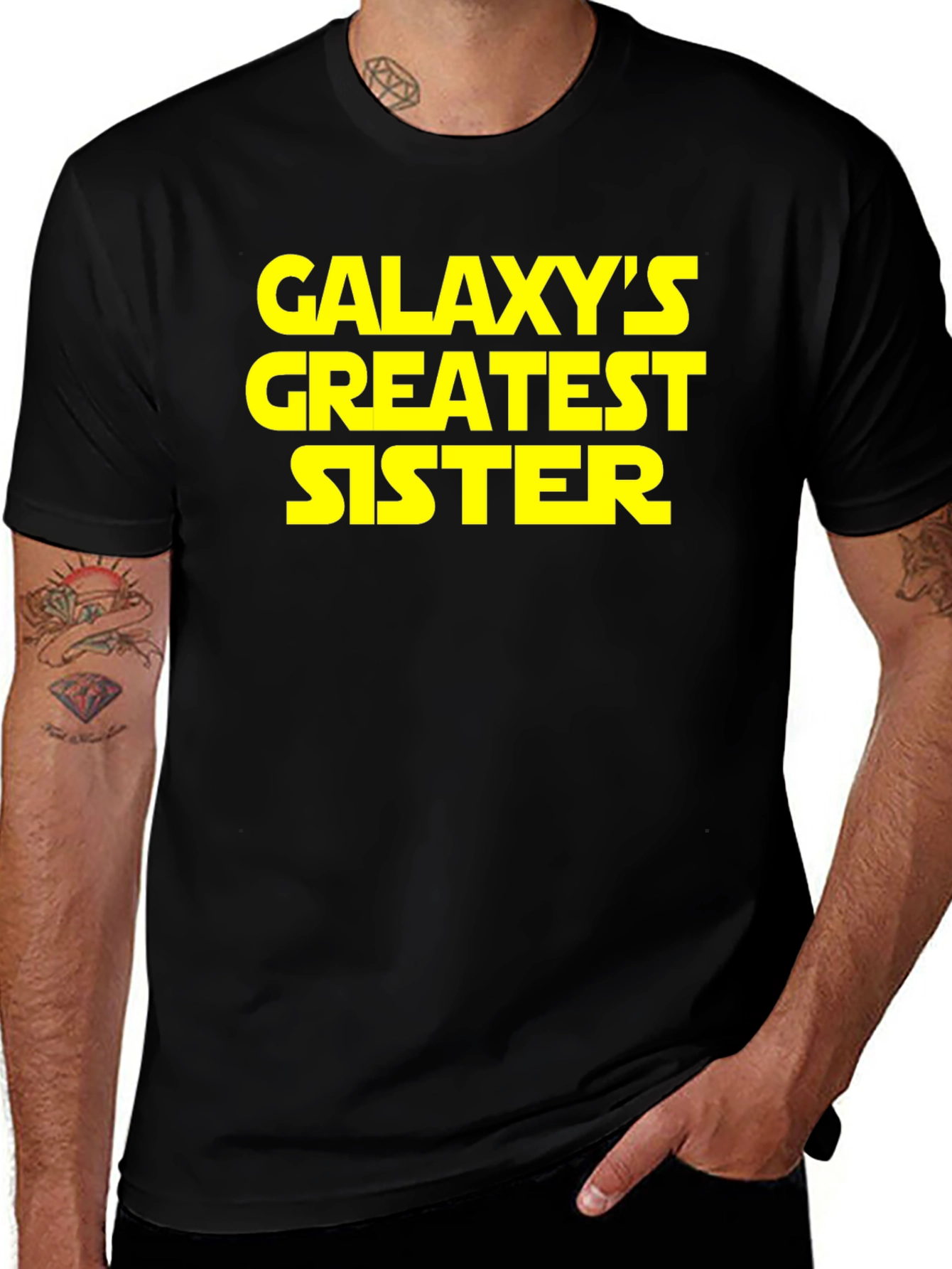 Galaxys Greatest Sister T-Shirt - Gift for Sisters