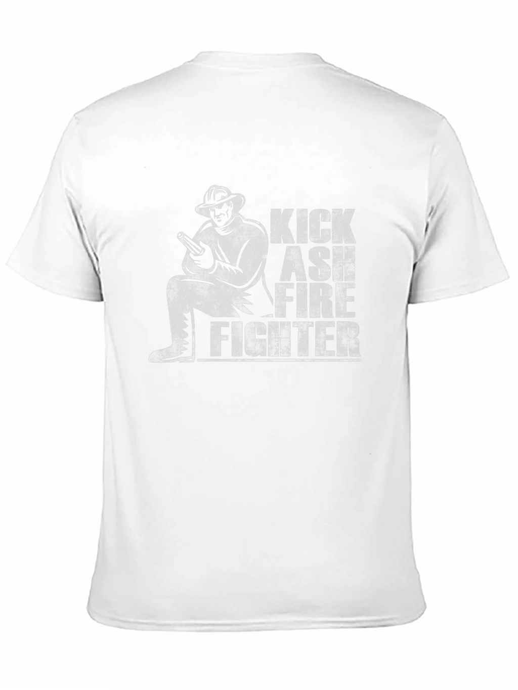 Kick Ash Firefighter Graphic T-Shirt