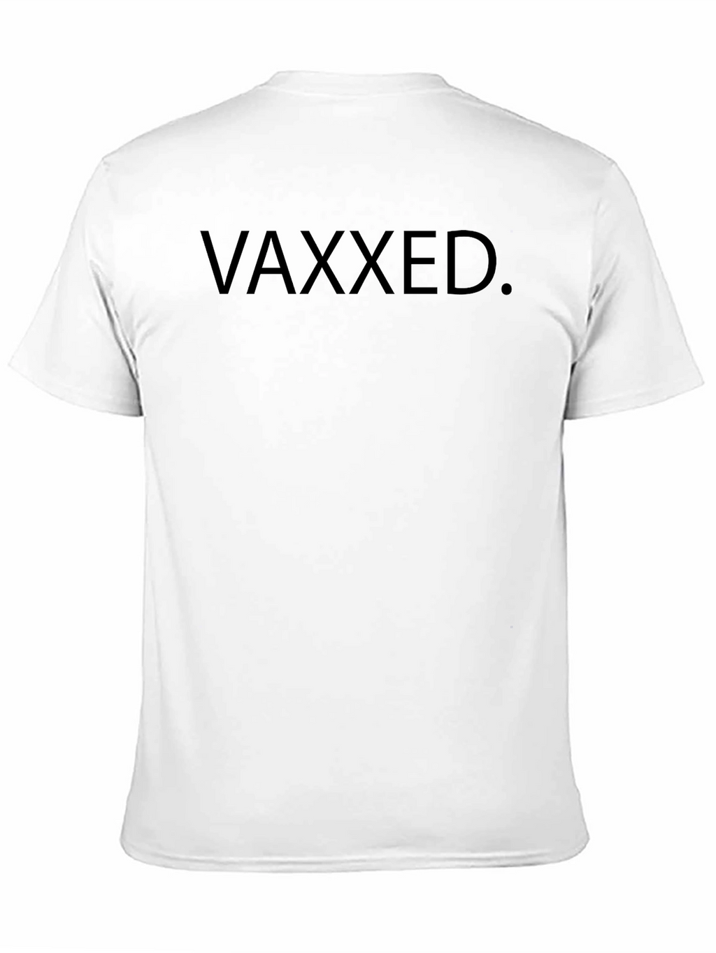 Vaxxed Black T-Shirt - Modern Style