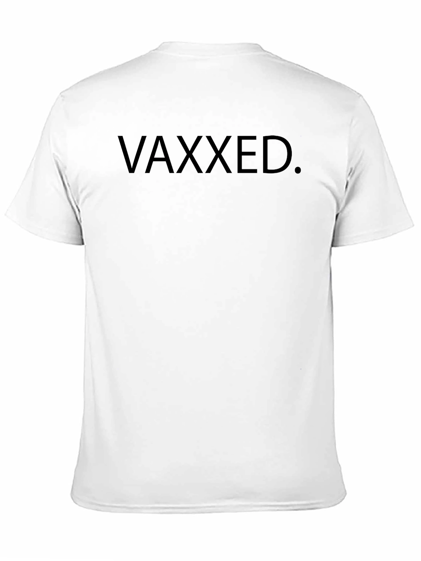 Vaxxed Black T-Shirt - Modern Style