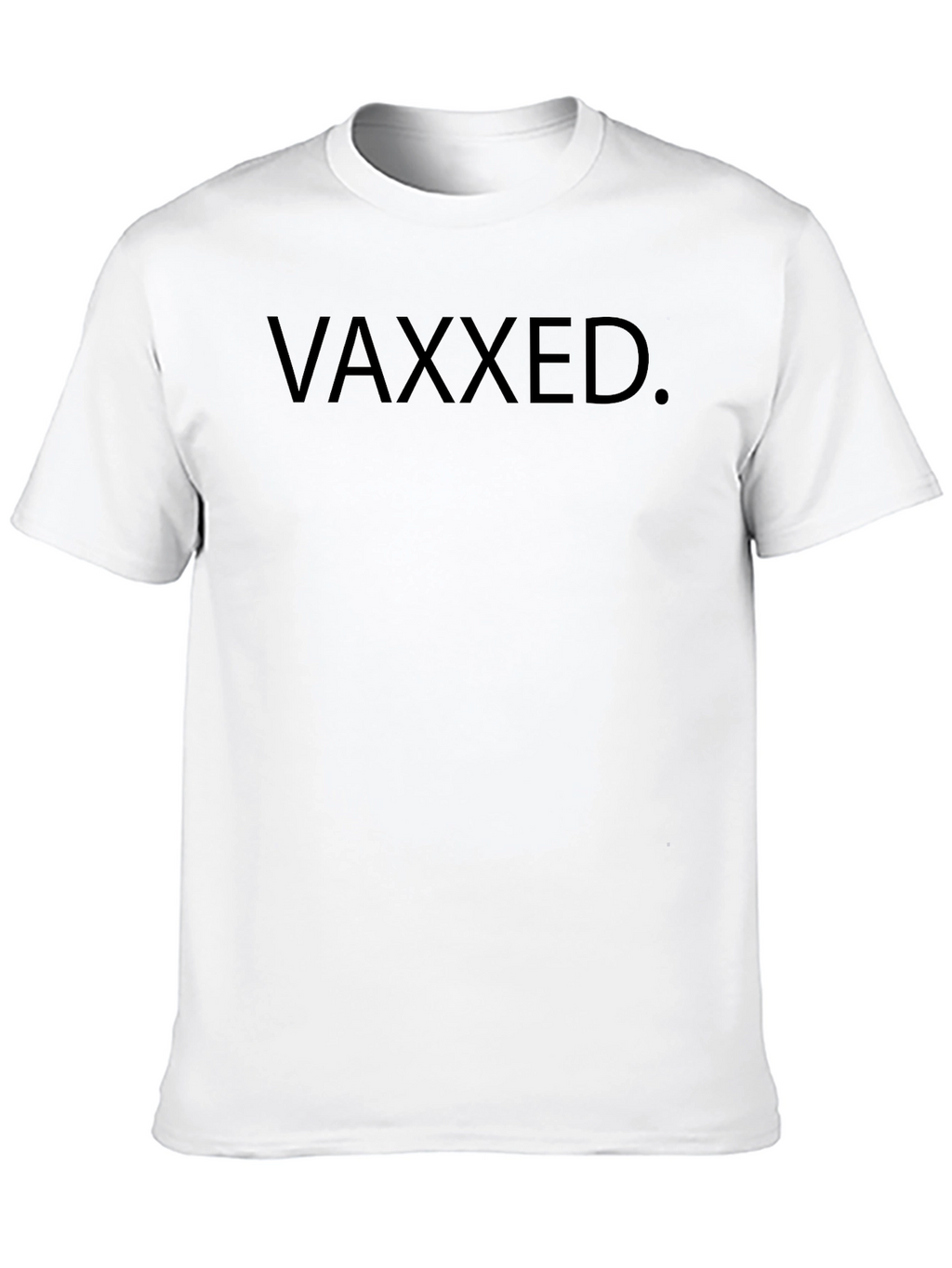 Vaxxed Black T-Shirt - Modern Style