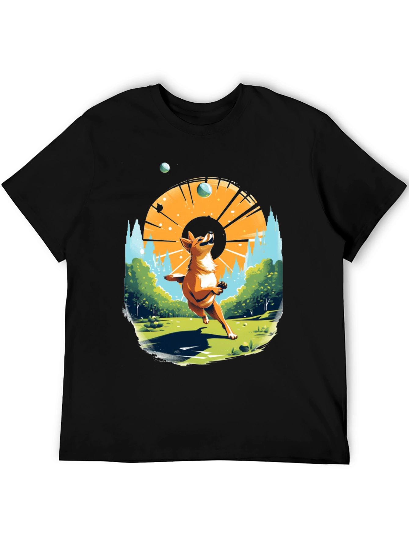 Dog Lover T-Shirt: Catching Spheres