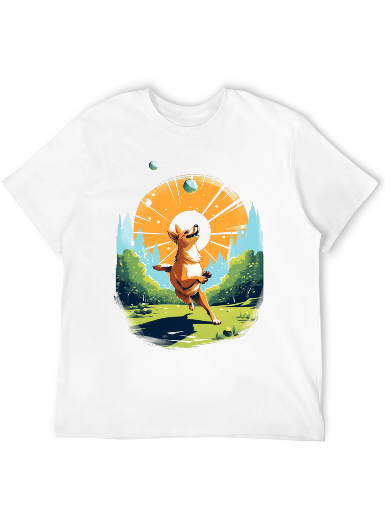 Dog Lover T-Shirt: Catching Spheres