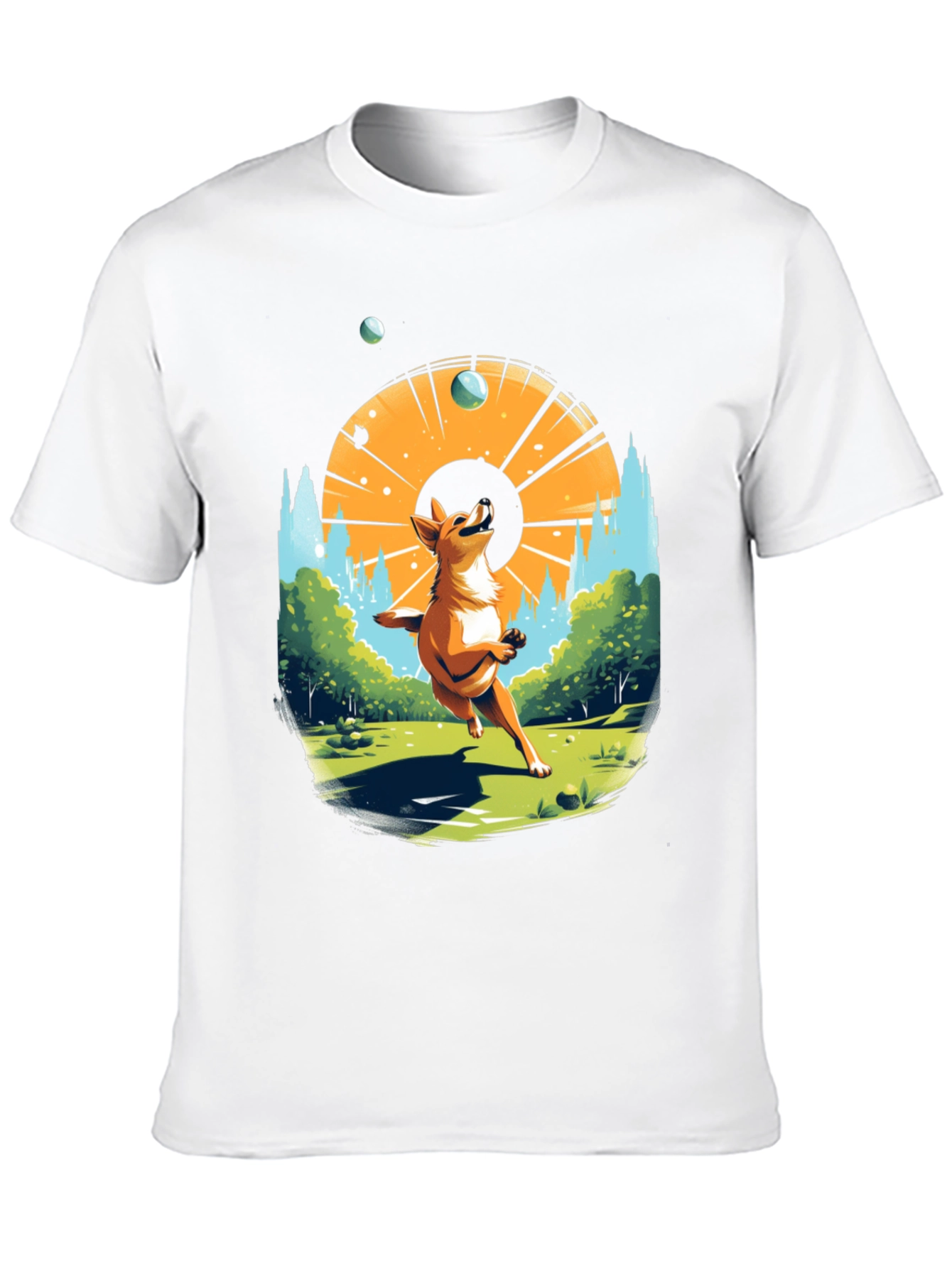 Dog Lover T-Shirt: Catching Spheres