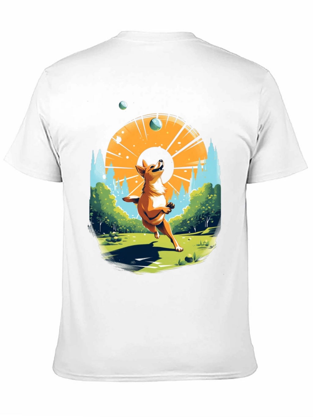 Dog Lover T-Shirt: Catching Spheres