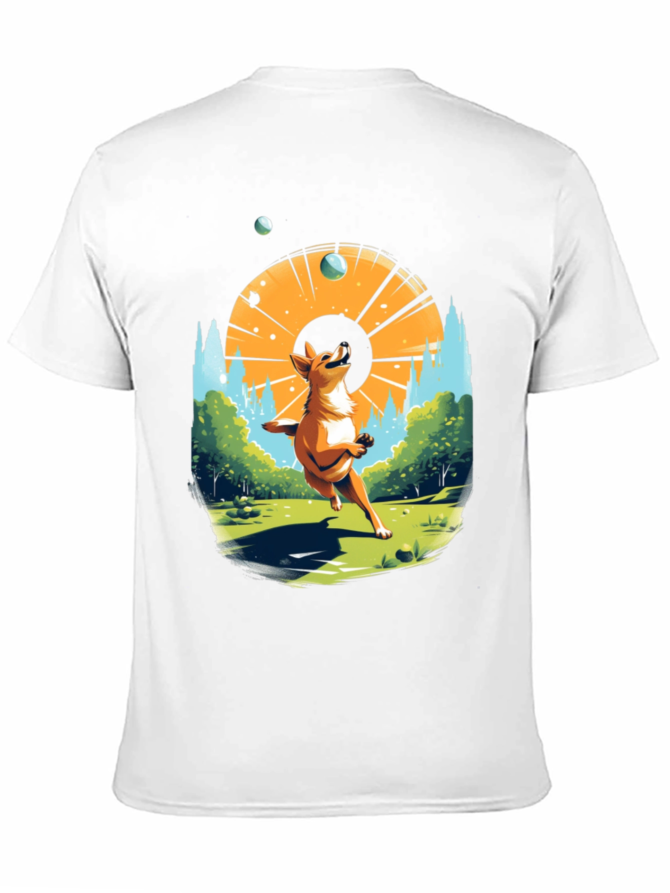 Dog Lover T-Shirt: Catching Spheres