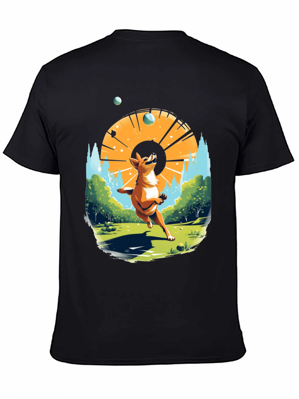 Dog Lover T-Shirt: Catching Spheres